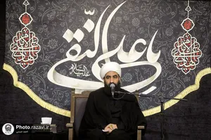 عزاداری شب شهادت امام هادی علیه&zwnj;السلام در حرم مطهر رضوی