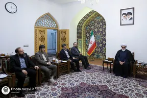 دیدار وزرای علوم و آموزش و پرورش با تولیت آستان قدس رضوی