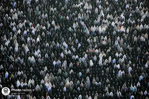 اقامه نماز عید سعید فطر در حرم مطهر رضوی - 2
