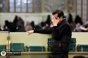 حال و هوای حرم مطهر رضوی در لیلةالرغائب