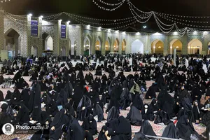 گردهمایی زائرین غیر ایرانی در حمایت از مردم فلسطین
