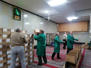 ارسال ۵۰ هزار بسته متبرک آستان قدس رضوی به سراسر کشور