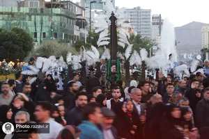 اجتماع مردم مشهد در پی شهادت رئیس جمهور و جمعی از مسئولان-1