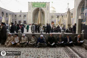 بزرگداشت شهدای هفتم تیر در حرم مطهر رضوی