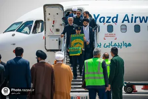حضور کاروان زیر سایه خورشید در استان یزد