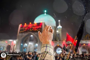 عزاداری هیأت&zwnj;های مذهبی استان چهارمحال و بختیاری در حسینیه حرم