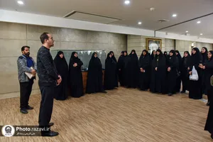 بازدید خدام حرم مطهر رضوی از باغ اردوگاه خاتون و موسسه تربیت بدنی