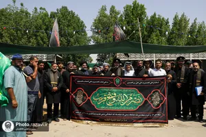 حضور کاروان سفیران امام رئوف علیه&zwnj;السلام در جمع موکب&zwnj;داران شهر نعمانیه