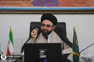 نشست آشنایی جمعی از خانواده&zwnj;های شهدای عراق با فعالیت&zwnj;های علمی و فرهنگی آستان قدس رضوی