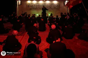 عزاداری دهه اول محرم در پردیس خواهران دانشگاه امام رضا(علیه السلام)