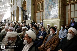 سخنرانی نوروزی رهبر معظم انقلاب در حرم مطهر رضوی