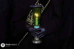 آیین خطبه&zwnj;خوانی شب عاشورای حسینی در حرم مطهر رضوی -1