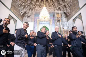 هیئت عزاداران بوشهری در حسینیه حرم