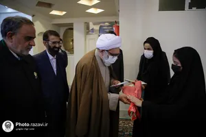 دیدار تولیت آستان قدس رضوی با دختران مرکز شکوه مهر