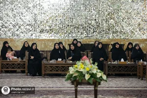 دیدار جمعی از بانوان نخبه رشته&zwnj;های پزشکی و دانشگاهی با تولیت آستان قدس رضوی