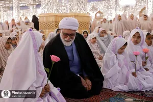جشن تکلیف دوهزار نفری دختران مشهدی-1