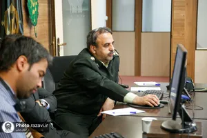 پاسخگویی تلفنی فرمانده یگان حفاظت حرم مطهر رضوی در سامانه ملی 138