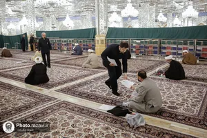 آزمون اساتيد اداره پاسخگويي به سوالات ديني حرم مطهر رضوی