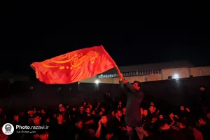 مجلس عزای حسینی در مدرسه امام رضا(ع)