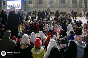 مراسم تحویل سال 1402 در حرم مطهر رضوی - 1