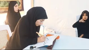 موکب دخترانه نجما در قزوین؛ روایتگر عشق و خدمت به عاشقان حضرت ثامن‌الحجج (ع) + فیلم
