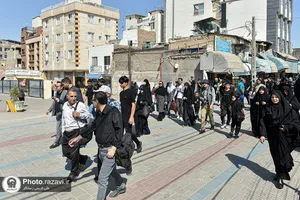 بازدید خبرنگاران از مواکب آستان قدس رضوی