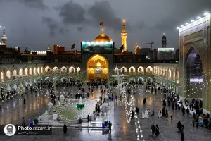 حال و هوای حرم مطهر رضوی در آستانه ولادت امام رضا علیه&zwnj;السلام