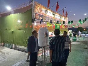 موکب جاماندگان کربلا؛ ایستگاه خدمت خادمیاران&zwnj; رضوی در مسیر عشق/گزارش تصویری