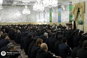 آیین اعطای احکام خدام حرم مطهر رضوی