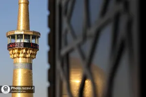 سیاه&zwnj;پوشی حرم مطهر رضوی در عزای شهادت حضرت زهرا(س)