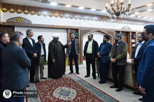 بازدید کارکنان آستان قدس از مؤسسات موقوفه خدمات زائر رضوی