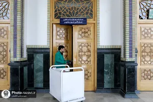 صحافی حرم مطهر رضوی