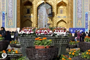 آماده سازی حرم مطهر رضوی در آستانه میلاد جوادالائمه علیه&zwnj;السلام
