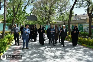 بازدید جمعی از مدیران رادیو از فعالیت&zwnj;های عمرانی، فرهنگی و خدماتی آستان قدس رضوی