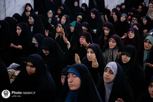تشرف فعالان فضای مجازی سازمان بسیج مستضعفین به حرم مطهر رضوی