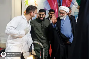 بازدید تولیت آستان قدس رضوی از اردوی جهادی نذر شفا