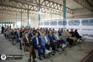 افتتاح خط رنگ صنایع شیمیایی تیوان ثامن