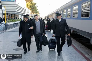 بدرقه کاروان اعزامی آستان قدس رضوی به کرمان