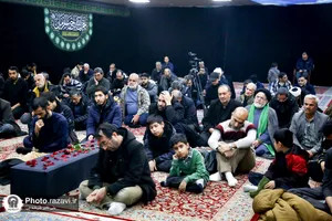 عزاداری ایام فاطمیه در مؤسسه جوانان آستان قدس رضوی-2