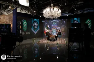 حضور تولیت آستان قدس رضوی در برنامه تلویزیونی بر آستان جانان