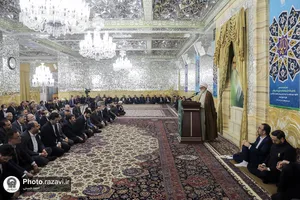 دیدار مدیران اجرایی استان با تولیت آستان قدس رضوی