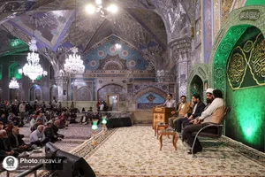 محفل &laquo;شعر وحدت&raquo; در رواق امام خمینی(ره) حرم مطهر رضوی