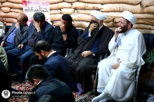 آیین افتتاح حسینیه شهدا در حرم مطهر رضوی