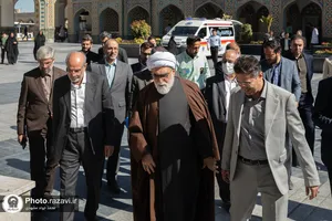 بازدید تولیت آستان قدس رضوی از دارالشفای امام رضا علیه&zwnj;السلام