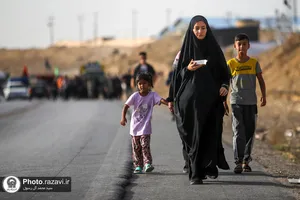 زائران پیاده حضرت رضا علیه&zwnj;السلام - مسیر نیشابور