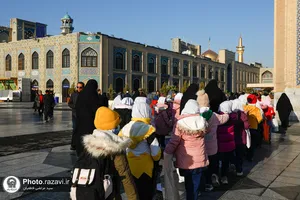 جشن عبادت ۸۸۸ دختر امام رضایی