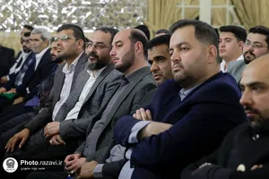 دیدار جمعی از مداحان با تولیت آستان قدس رضوی
