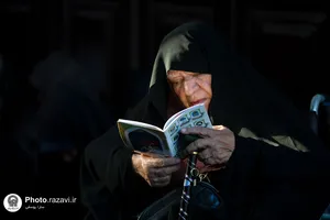 قرائت دعای عرفه در حرم مطهر رضوی-2
