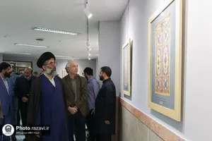 نمایشگاه عکس و اسناد &laquo;در جواهرنشان ضریح فولادی&raquo;