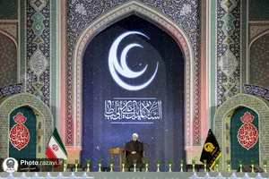 مراسم احیاء شب بیست و یکم ماه رمضان در حرم مطهر رضوی - 1